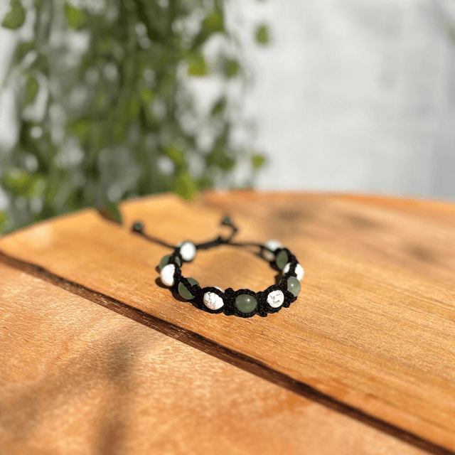 Howlite et aventurine 