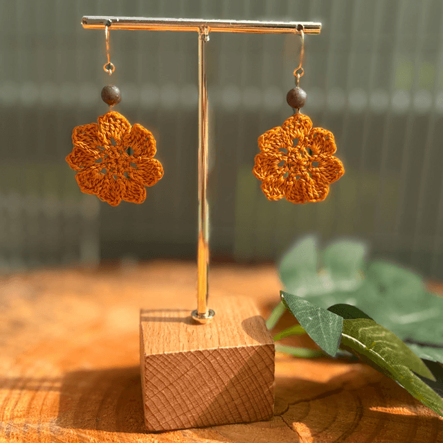 Parvati & Perles agate indienne 