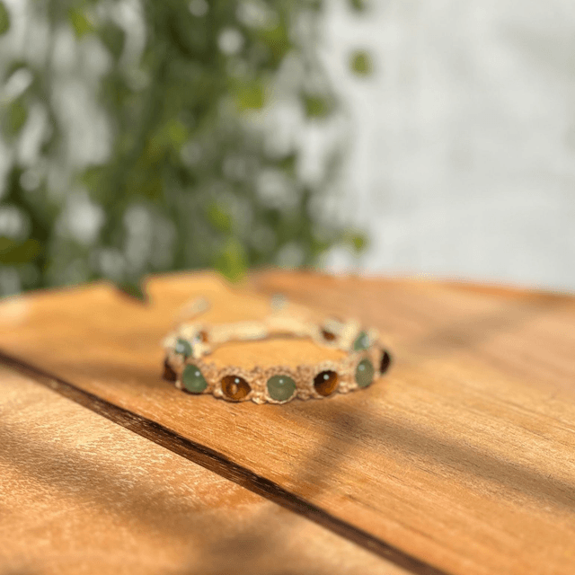 Aventurine et oeil de tigre 
