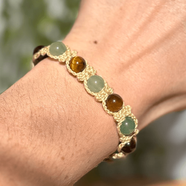 Aventurine et oeil de tigre 